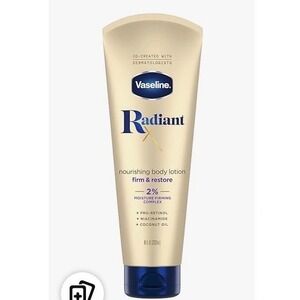 Vaseline Radiant Firm & Restore Body Lotion 2% Moisture Firming Complex 8 fl oz